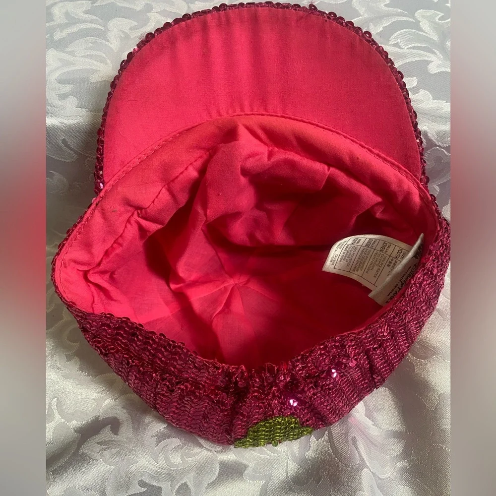 Disney Parks Sequins Pink Hat For Youth Girls, Adorable, Worn Once 15 Years Ago